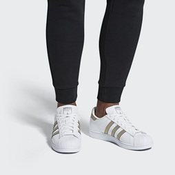 Adidas Superstar Férfi Originals Cipő - Fehér [D73004]